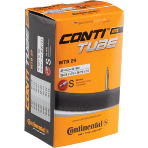 CONTINENTAL CONTINENTAL Tube MTB 29 X 1.75-2.5 - PV 42MM - 220g CONTINENTAL CONTINENTAL Tube MTB 29 X 1.75-2.5 - PV 42MM - 220g
