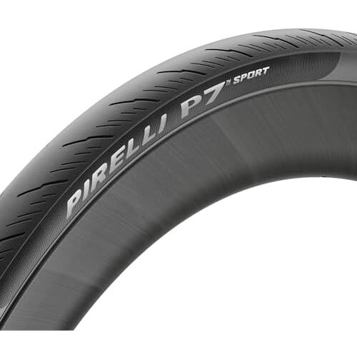 PIRELLI PIRELLI Pneu P7 Sport 700x28C Pli Clincher, Black
