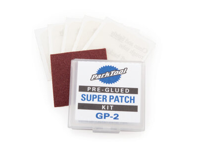 PARK TOOL GP-2 Trousse de 6 rustines pré-encollées (Carton) PARK TOOL GP-2 Trousse de 6 rustines pré-encollées (Carton)