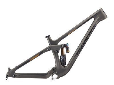 TRANSITION Frameset Sentinel Carbon Medium Black Powder TRANSITION Frameset Sentinel Carbon Medium Black Powder