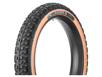 45NRTH Pneu Dillinger 5 26x4.6 TR Clous 60Tpi Pli Tan