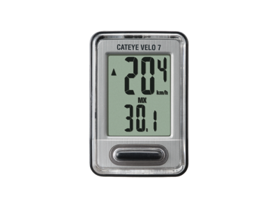 CATEYE Odomètre Vélo 7 Noir CATEYE Odomètre Vélo 7 Noir