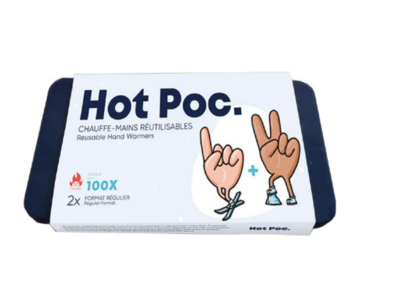 HOTPOC Chauffe-Mains réutilisables (pqt 2)
