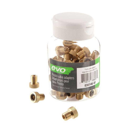 EVO Adaptateur de valve Presta (Unité) EVO Adaptateur de valve Presta (Unité)