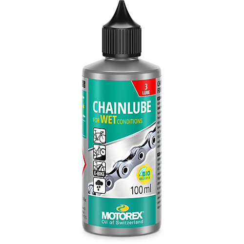 MOTOREX MOTOREX Lubrifiant à chaine Wet 100ml MOTOREX MOTOREX Lubrifiant à chaine Wet 100ml
