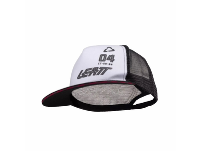 LEATT Casquette Trucker S-XL Noir/Blanc